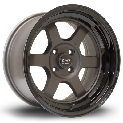 Rota Wheels - Grid-V FGM Black (15x8 Zoll)