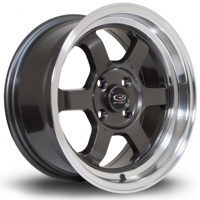 Rota Wheels - Grid-V Royal Gun Metallic (15x7 Zoll)