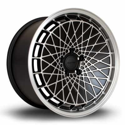 Rota Wheels - RM100 Matt Black Polished Face (18 Zoll)