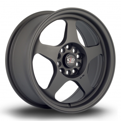 Rota Wheels - Slipstream Flat Black mit Teilegutachten (16 Zoll)