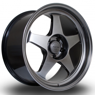 Rota Wheels - Slipstream Hyper Black (18x9.5 Zoll)