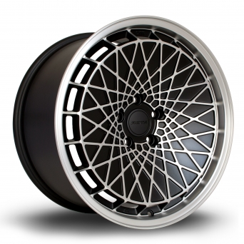 Rota Wheels - RM100 Matt Black Polished Face (18 Zoll)