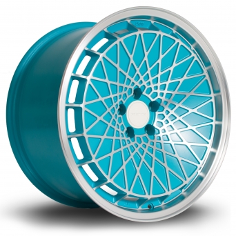 Rota Wheels - RM100 Matt Teal Polished Face (18 Zoll)